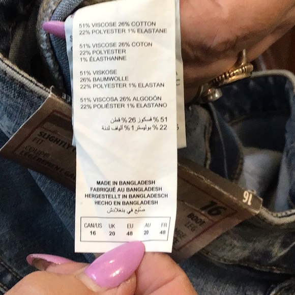 Plus Size NWT D/C JeansBoot Cut - Picture 5 of 7